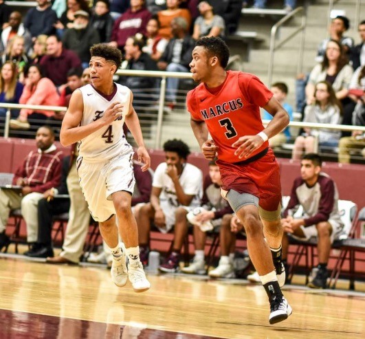 LJ was captain of his high school's basketball and track teams.